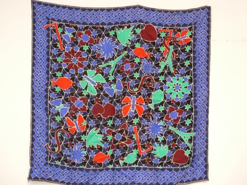 Foulard soie yves saint - foulard,
