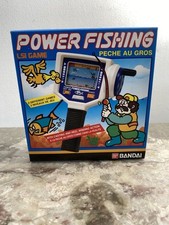 JEUX LSI GAME POWER FISHING NEUF EN BOÎTE NIB BANDAI 84 GAME WATCH PECHE AU GROS