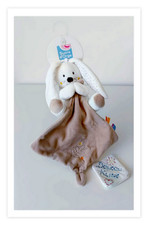 Doudou Plat/Mouchoir Lapin