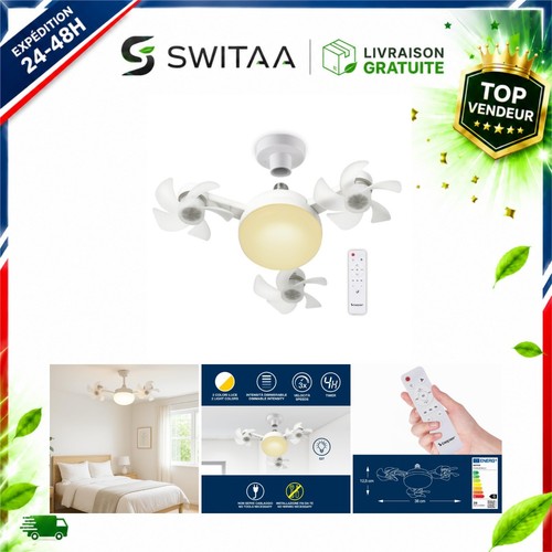 Ventilateur plafond led - plafond,