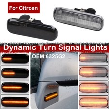 LED Clignotant Dynamique Pour Citroen C4 2004 2005-2010 Coupe Sedan Hatchback