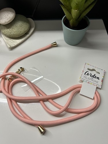 Cordon téléphone rose - cordon, stc