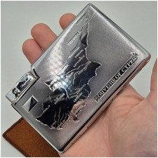 Briquet essence Semi-auto Combo étui cigarettes SEIGNEUR Petrol Lighter + Boîte 