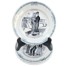 4 assiettes parlantes