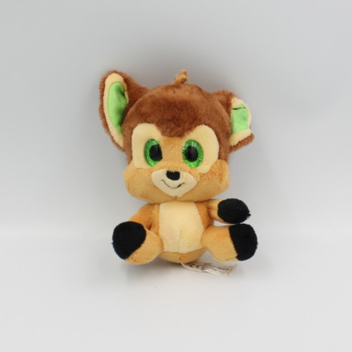 Doudou peluche bambi yeux - peluche,
