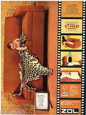 ADVERTISING 105 1967 ZOL les sofas beds