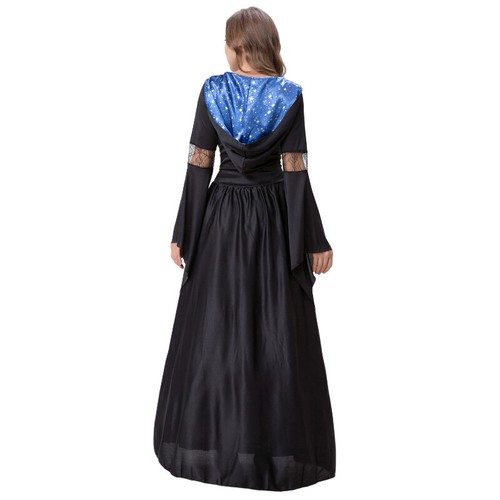Femme médiéval robe étoile - femme,