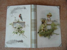 1 x CHROMO BON-POINT SCHOOL PICTURE SCHOOL Faux Book Cover