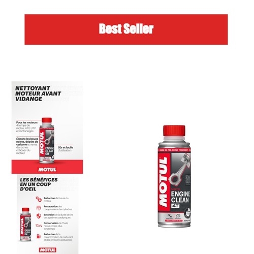 Motul nettoyant moteur avant - nettoyant,