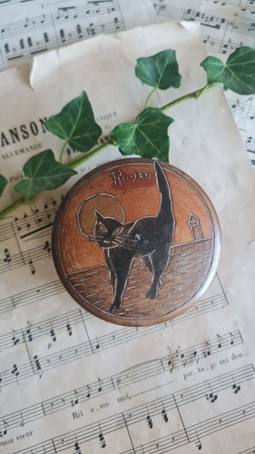 Ancienne boite bois - boite, bijoux