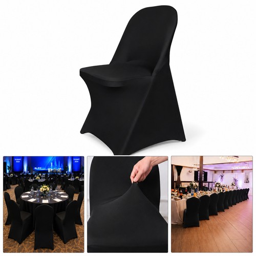 Housses chaise pliable noir - de,
