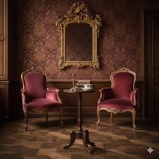 Table Basse Ancienne Noyer