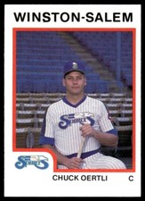 1987 ProCards Chuck Oertli Winston-Salem Spirits #1229