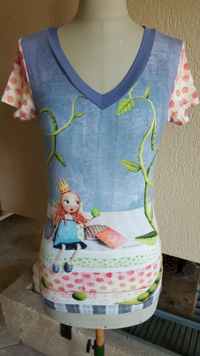 Tee shirt col anatopik - v, "anatopik"