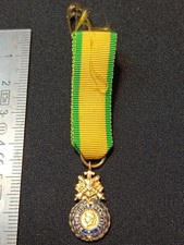 W3/09/25 (REF27393) Military Medal VALUE REDUCTION DISCIPLINE FRENCH MEDAL