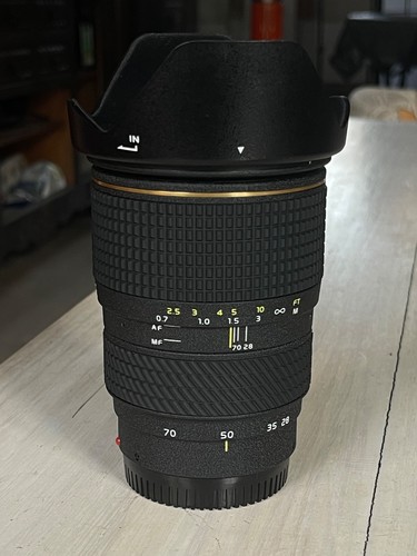 Tokina 70mm 8 at - 28-70mm, f/2.8