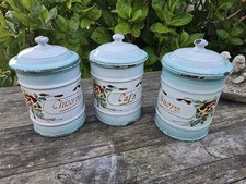 3 POTS A EPICES ANCIENS TÔLE