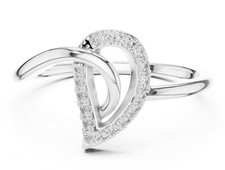 Bague de fiançailles vigne