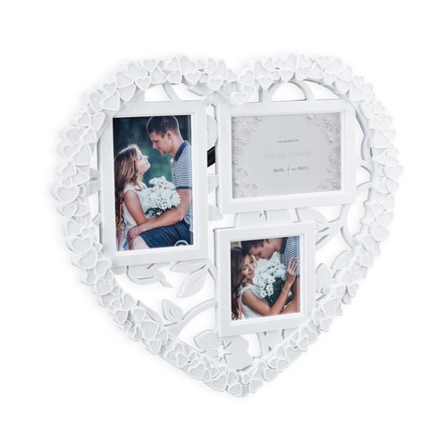 Cadre photos cœur pêle mêle - cœur, pêle-mêle