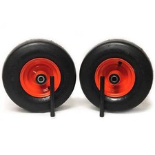 (2) Pneumatic Tire Assemblies 15x6.00-6 Kubota ZD321 ZD323 ZD326 K3181-18032