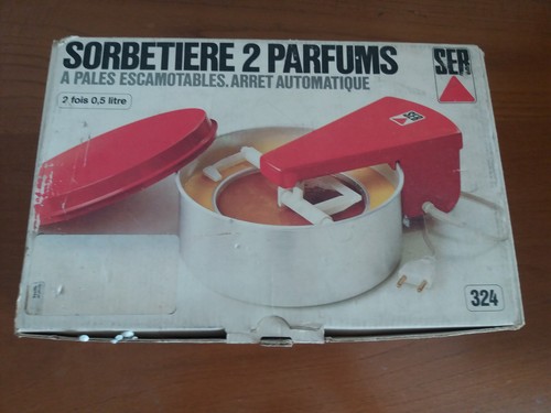 Ancienne sorbetière parfums - sorbetière,
