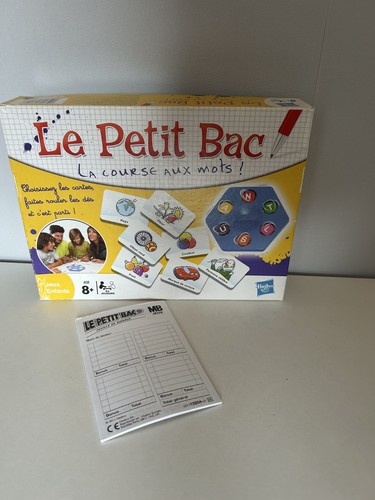 Petit bac jeu - mb,