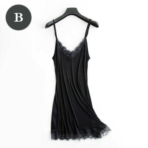 Robe nuisette soie - 1x,