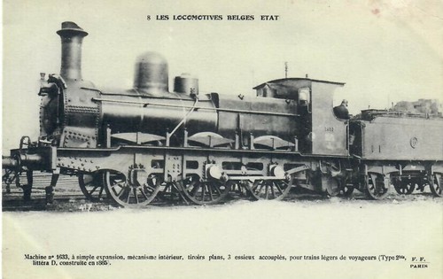 Cpa fleury chemins fer de - cpa,