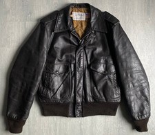 SCHOTT FLIGHT JACKET 674 TYPE A-2 VINTAGE 84's ORIGINAL TAILLE 44 USA/L EUROPE