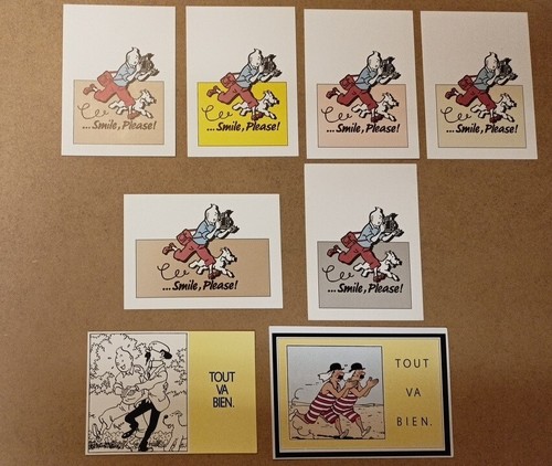 Lot carte postales - lot, 8