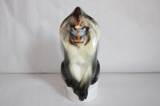 Imperial Manufacture Lomonosov St P. Porcelain Mandrill Monkey Figure