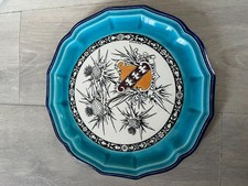 Assiette En Émaux De Longwy 