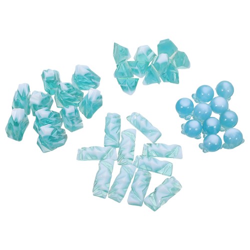 Pcs ornements glaçons - 40, de