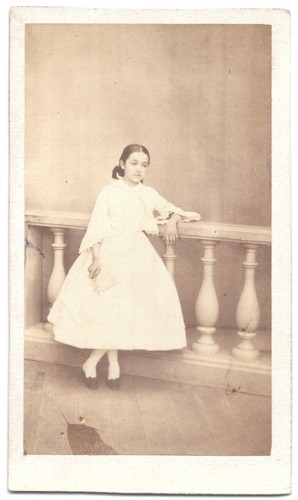 Photo cdv fillette - photo,