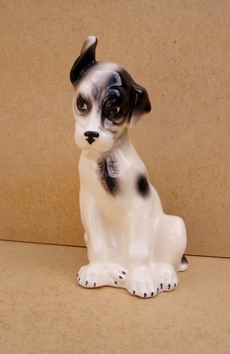 Ancien chien faience - chien,
