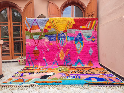 Tapis laine berbère - tapis,