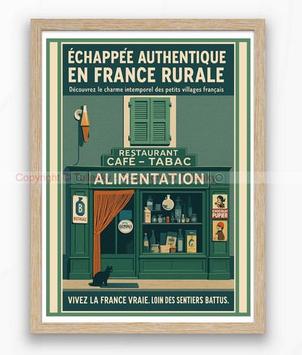 Affiche vintage france - 🏡,