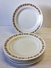 6 assiettes plates de chez
