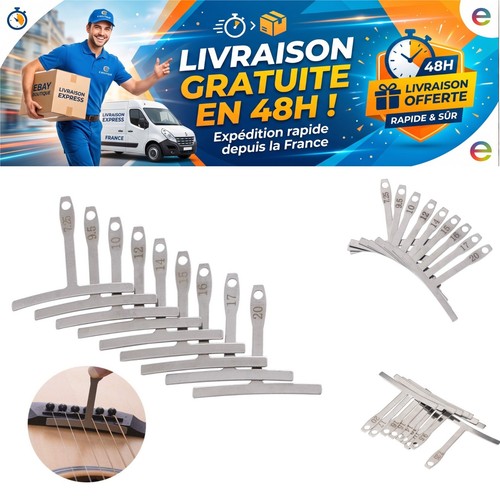 Jauges rayon guitare basse - jauges,