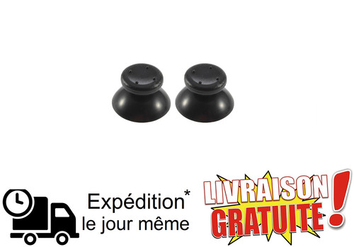 Lot analog joystick noir - 2,