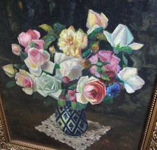 Tableau Ancien Peinture Huile