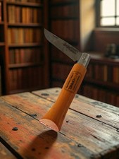 Vintage Opinel Hunting Knife Made in France