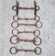 Lot ancien mors bride cheval