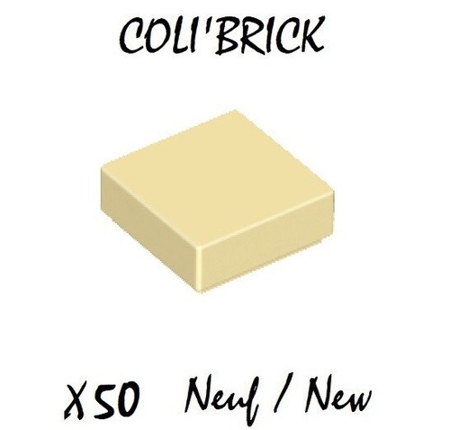 Lego 3070b 50x plaque lisse - 50x,