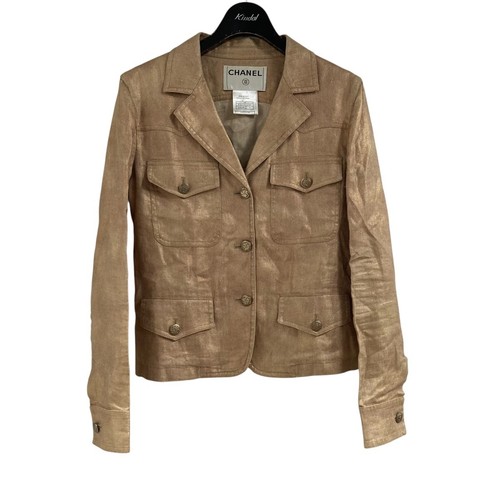Veste enduite chanel - enduite,