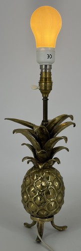 Lampe ananas vintage bronze - ananas,