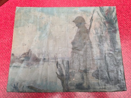 Peniture sur toile jeep - toile,
