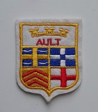 Ecusson brodé d'Ault (80)