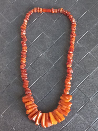Collier ambre baltique - ambre,