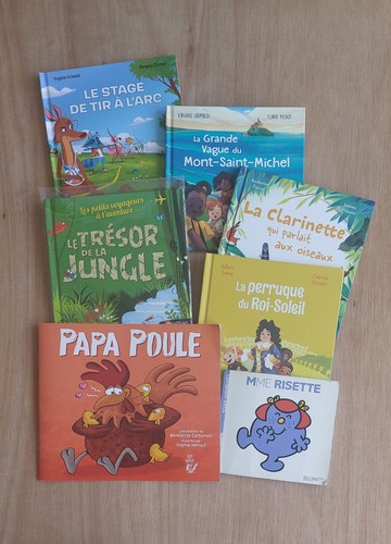 Lot livres tir a - 7, l'arc